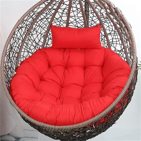 Coussin De Chaise D Oeuf Suspendu Rond Seulement Épais Et Grande