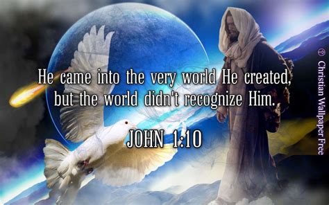 John 1 Verse 10 Nlt