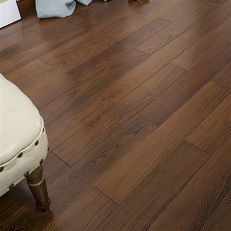 Modern Natural Solid Wood Laminate Flooring Click Lock Waterproof 322