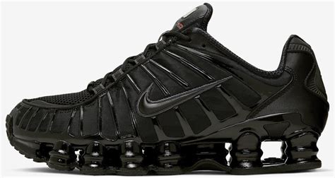 Nike Shox TL Black Metallic Hematite Max Orange Black Ab 199 00