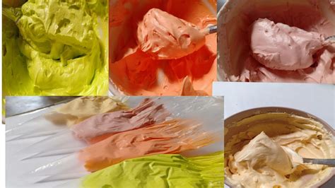 Cara Membuat Buttercream Warna Kulit Warna Hijau Lemon Warna Oren