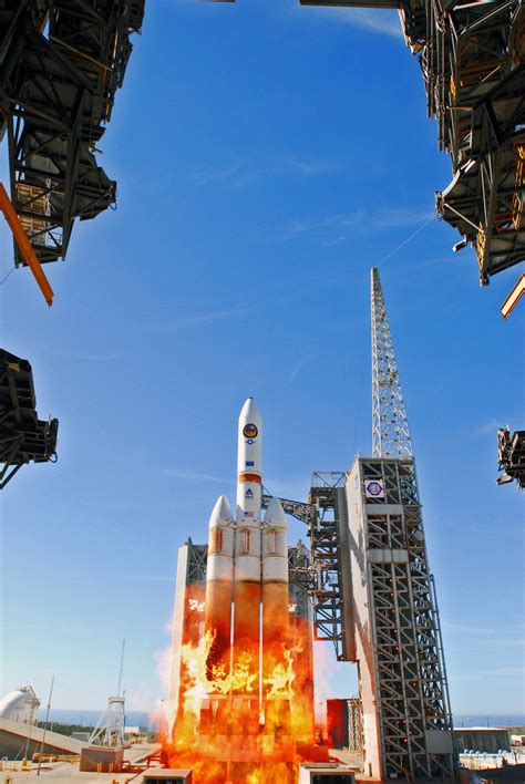 First West Coast launch of Delta IV Heavy Launch Vehicle from ...