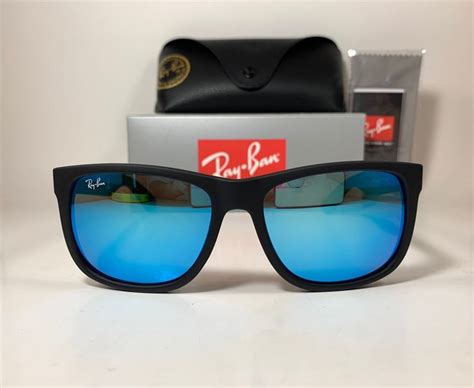 100 Authentic Made In Italy Brand Ray Ban™️ Style Justin Rb4165 622 55 Frame Color Matte