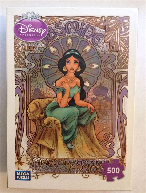 Disney Princess 6 Set Vintage Puzzles 500 Pieces Belle Ariel Snow White Jasmine | #1753111138