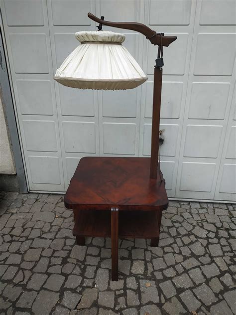 Stara Lampa Ze Stolikiem Art Deco Rosn Wko Olx Pl