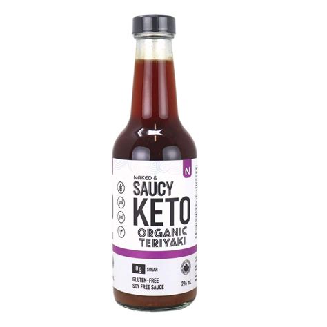 Naked Saucy Keto Teriyaki Sauce At Natura Market