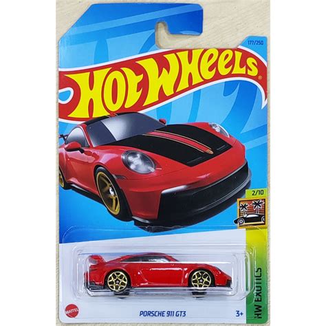 Hot Wheels Porsche 911 Gt3 Vermelho 2023 Shopee Brasil