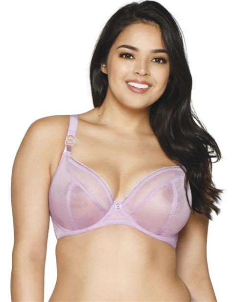 Curvy Kate Lifestyle Plunge Bra Ck5711 Underwired Non Padded Sheer