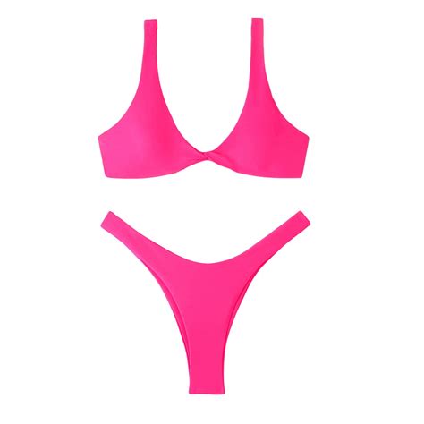 Taiaojing Womens Two Piece Bikini Sets Sexy Bikini Push Up Bikini Set