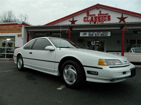 1991 Ford Thunderbird Sc Super Coupe Supercharged V6 38l White For