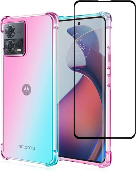 Funda Para Motorola Moto Edge 40 Neo Uso Rudo Protector Con Cristal