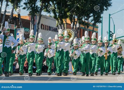 Toll Middle School Marching Band of the Famous Temple City Came Editorial Stock Photo - Image of ...