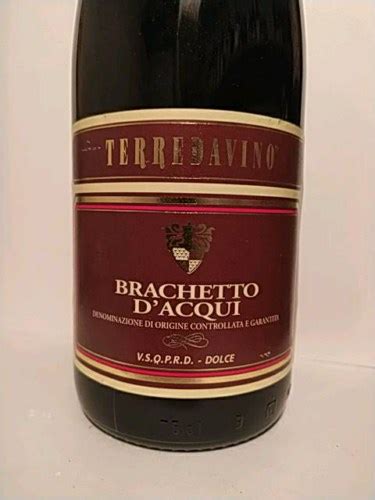 Terre Da Vino Brachetto D Acqui Dolce Vivino Us