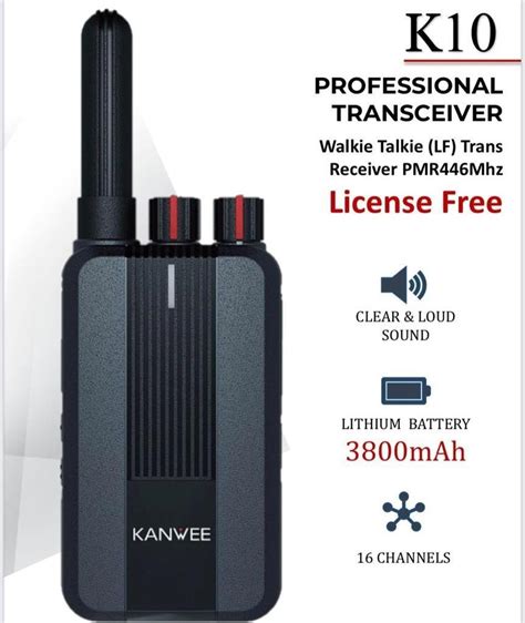 KANWEE JAPAN K 10 Walkie Talkie 2 Km At Rs 5000 Piece In Navi Mumbai