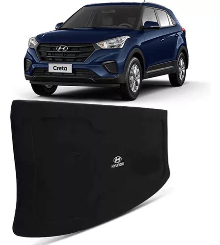 Tampão Hyundai Creta 2016 A 2022 Bagagito Porta Malas Preto