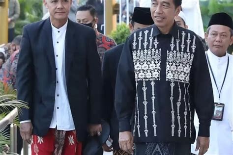 Presiden Jokowi Sebut Deretan Nama Potensial Cawapres Ganjar Pranowo Di