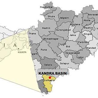 Location map of Gondia district | Download Scientific Diagram