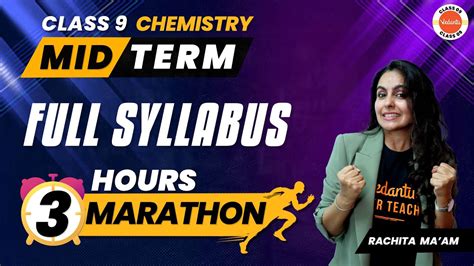 Class 9 CHEMISTRY Marathon Mid Term Full Syllabus Revision Complete