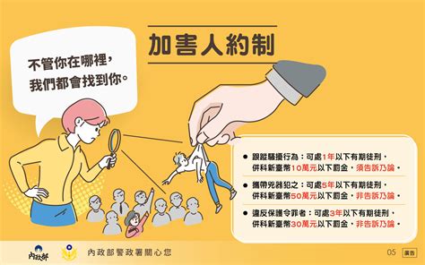 跟蹤騷擾防制法 懶人包