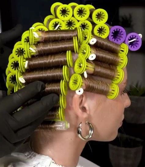 Pin By Jamie On New Perm Hair Rollers Permed Hairstyles Perm