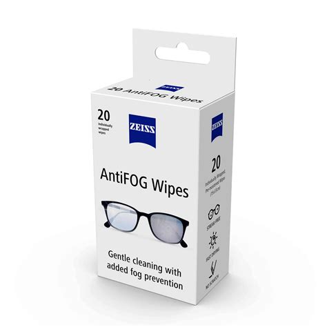 Zeiss Antifog Wipes 20 Count Lenzbuy®