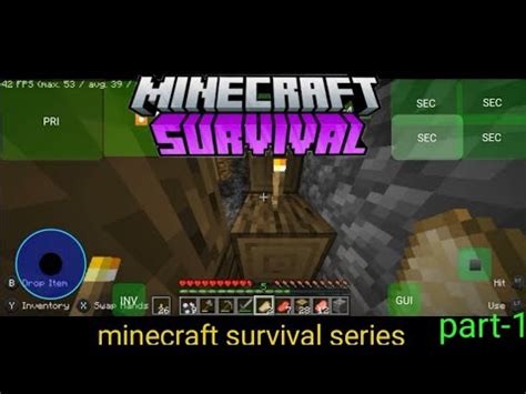 Minecraft Survival Series Part 1 In Pojavlauncher YouTube