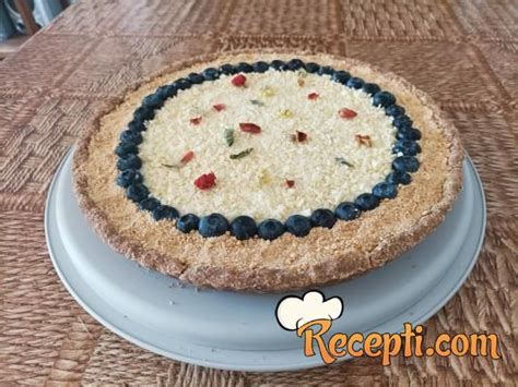 Tart Sa Borovnicama I Belom Okoladom Recepti