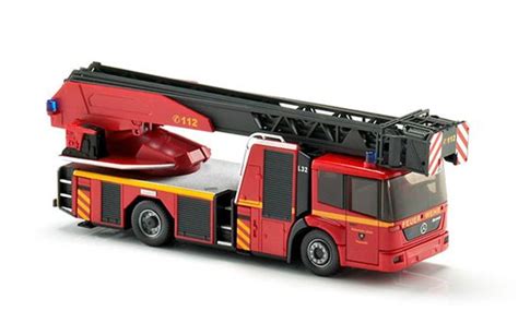 ヴィーキング Wiking 062703 1 87 Fire service vehicle Luebeck DL 32 メルセデスベンツ