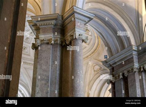 Reggia Di Caserta Details Of The The Grand Staircase Scalone D Onore