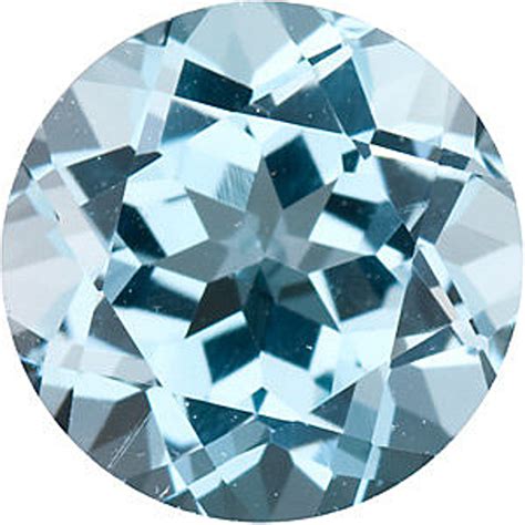 Round Cut Sky Blue Topaz Gems Calibrated Sky Blue Topaz Round