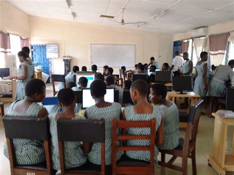 Randy French Ghana 3 8 12 Accra Secondary School Computer Lab