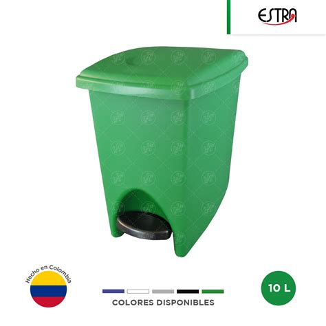 Combo Bote De Basura Tapa Vaiv N Estra Rpbi L Paquete Con