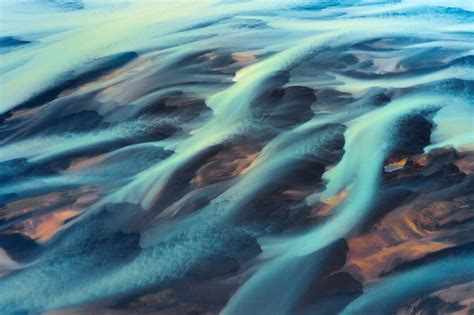 17 Aerial Photos Of Icelands Glacial Rivers You Wont Believe Are Real