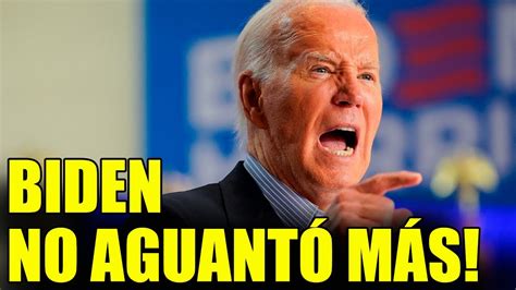 Biden Desafía a las Élites Mira Cómo Responde a sus Críticos en Este