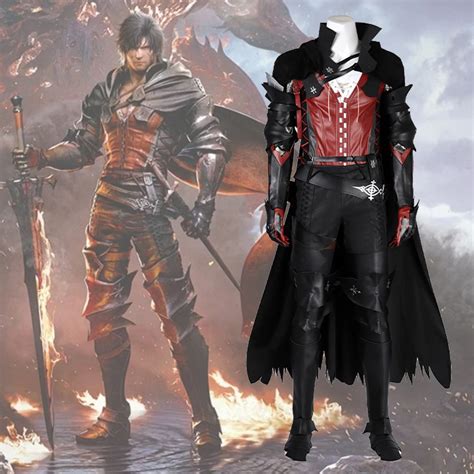 Final Cosplay Fantasy Xvi Ff16 Clive Rosfield Cosplay Costume Fighting