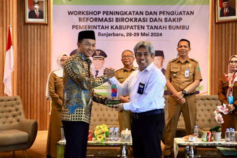 Pemkab Tanah Bumbu Gelar Workshop Rb Dan Sakip Tahun 2024 Aktualkalsel