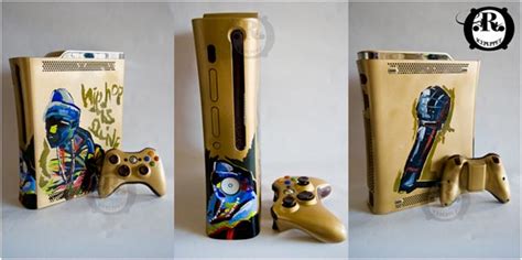 Custom Xbox 360 Game Console By Ricepuppet Gadgetsin