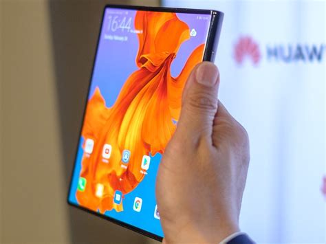 Huawei Start Des Falt Smartphones Mate X Verschoben