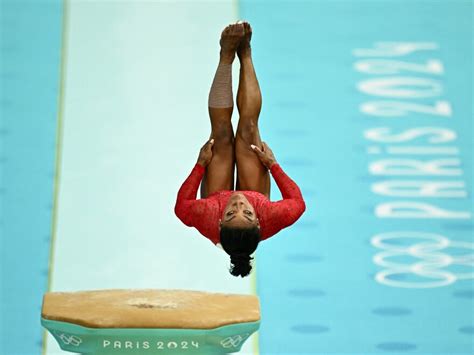 Simone Biles Wins Her 3rd Gold Of The 2024 Olympics With The Vault Named After Her Wgcu Pbs