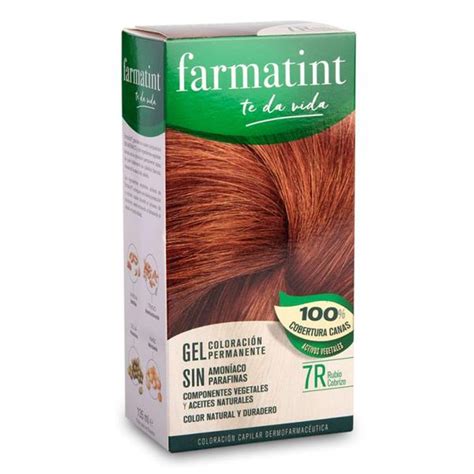 Farmatint 7R Rubio Cobrizo Gel 150ml Farmacia Calàbria