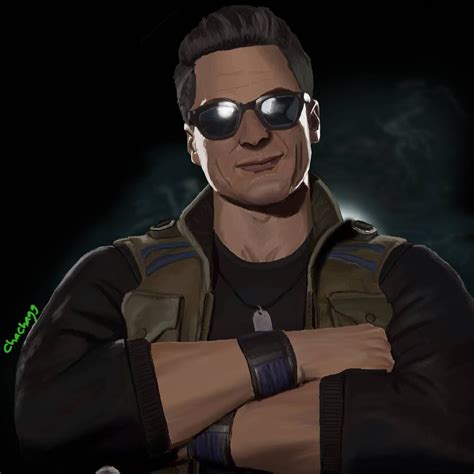 Johnny Cage Digital Fanart By Chacha99 Guerreros Videojuegos Mortal