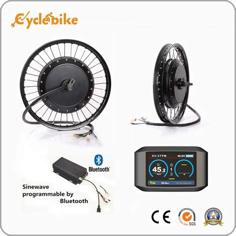 Qs 72v 8000w Hub Motor Ebike Programmable Electric Bike Conversion Kit With Tft Display Buy