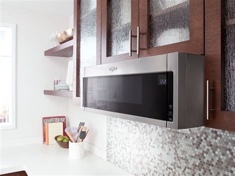 Whirlpool 1.1 Cu. Ft. Low Profile Over-the-Range Microwave Hood ...