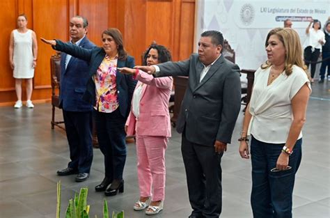 Edoméx Toman protesta tres nuevos diputados de la LXI Legislatura