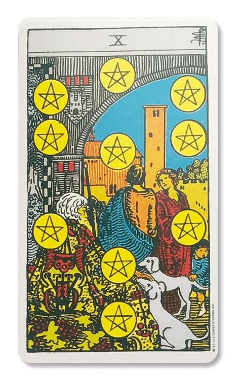 Minor Arcana Pentacles Tarot Kortenes Betydning HEX Nordic