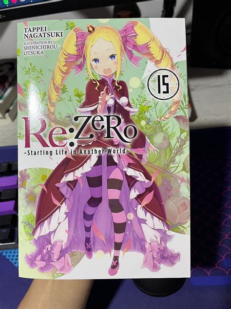 Rezero Light Novel Volume 15 Re Zero Hobbies And Toys Books