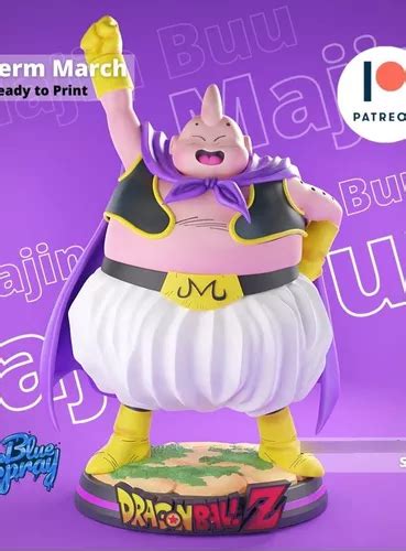 Archivo Stl Impresión 3d Dragon Ball Majin Buu Bluespr Cuotas