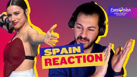 EUROVISION 2023 SPAIN REACTION Blanca Paloma EAEA YouTube