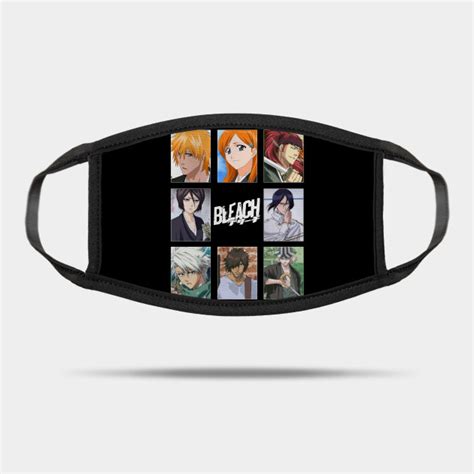 Bleach Face Masks - Manga Supernatural Bleach Characters Face Mask TP1408 | Bleach Store