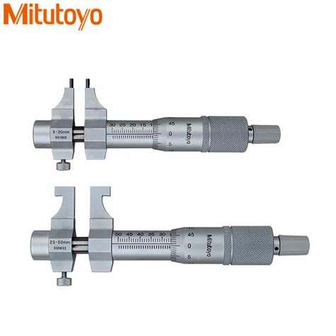 Original Mitutoyo Inside Micrometer 145 185 145 186 Micrometers Screw